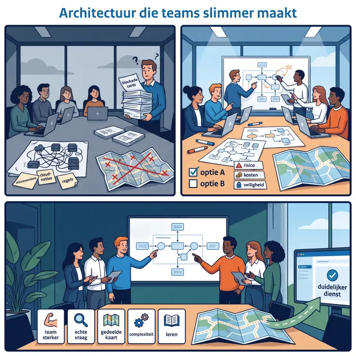 Afbeelding bij Architectuur die teams slimmer maakt