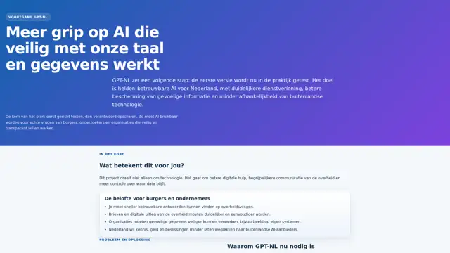 Thumbnail voor Meer grip op AI die veilig met onze taal en gegevens werkt